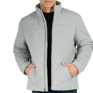 Soybu Men's Gray Puffer Jacket